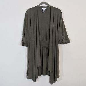 Army Green Cardigan